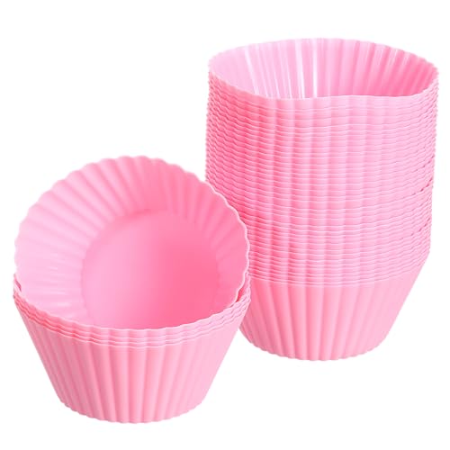 42Pcs Silicone Cupcake Liners