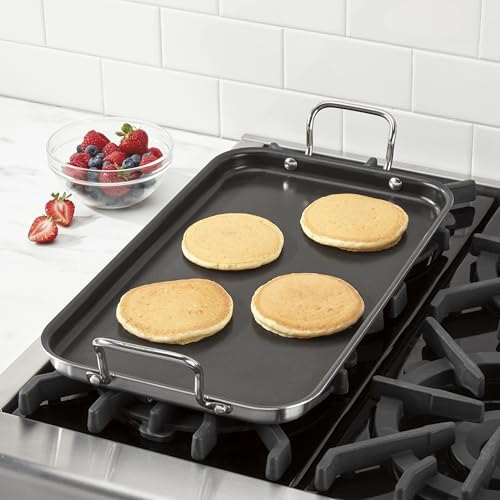 MultiClad Pro Triple Ply Stainless 10" x 18" Non (New Double Burner Griddle)