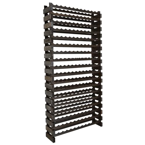 216 Bottle Wine Rack Dark Stain (Dark Stain)