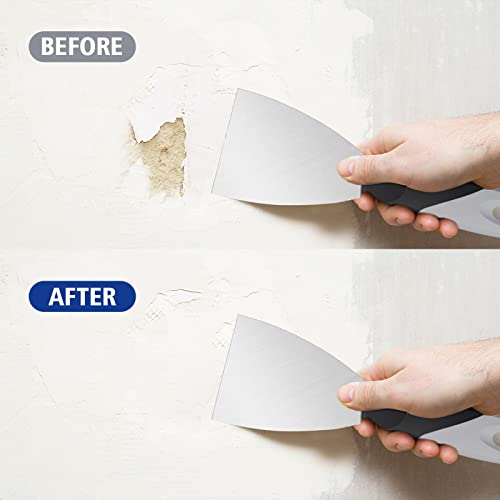 3Pack 3" 5" 6" Stainless Putty Knife & Paint Scraper (3"5"6" Putty Knife)
