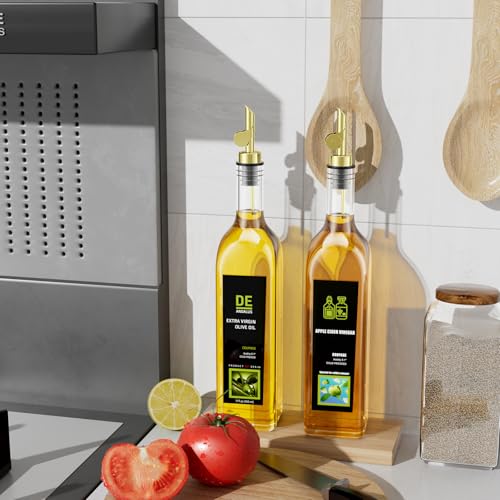 Olive Oil Dispenser Spout (2 Pack / Golden)