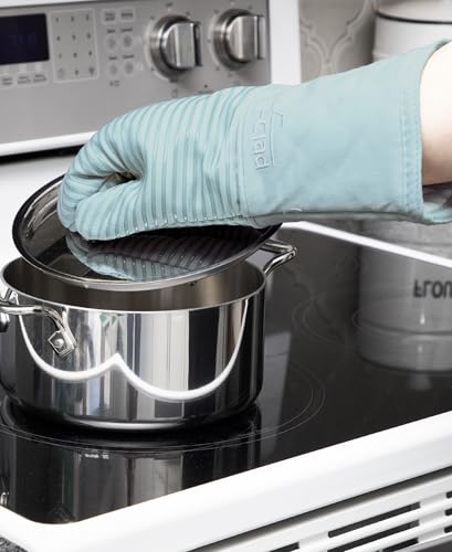Silicone Oven Mitts (Rainfall / 2 Pack)