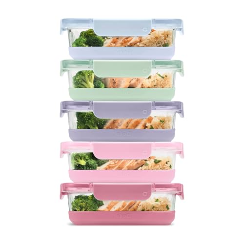 Duraglass Refresh 3.4 Cup Meal Prep Containers (Dusk Delight / 3.4 Cup)