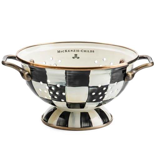 Enamel Colander (Small / Courtly Check)