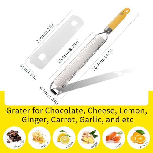 Elephant Shaped Handle Cheese Grater & Lemon Zester