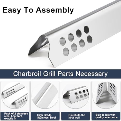 Grill Replacement Parts for Charbroil TRU (4-Burner Complete Accessory Set)