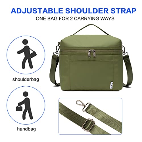 NOL 8L Insulated Lunch Bag for Women