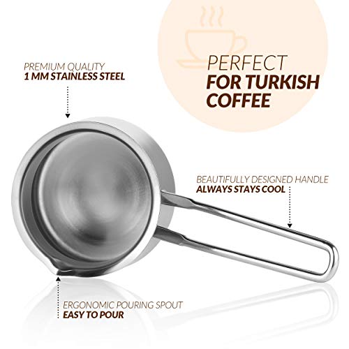 Quality Turkish Coffee Pot (15 Ounces)