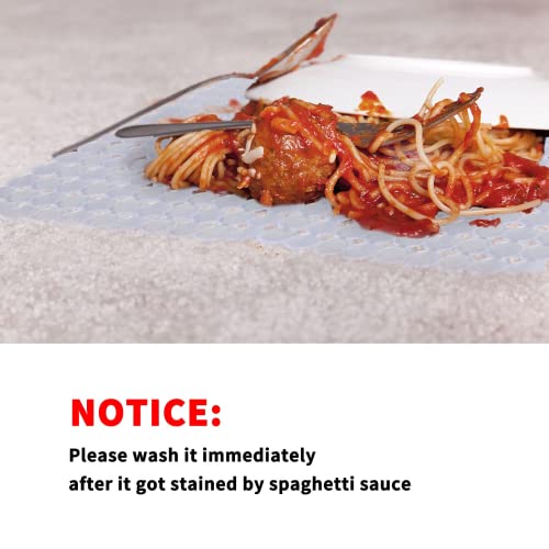 2Pack Kitchen Sink Mat for Stainless Steel (Clear)