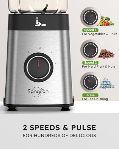 Blenders for Kitchen (1 Large Cup & 2 Cups & 2 Blades)