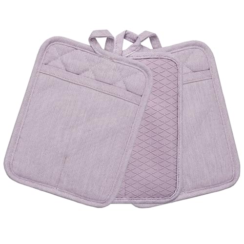 Pot Holders Yarn (Potholders / Purple Pot Holders)