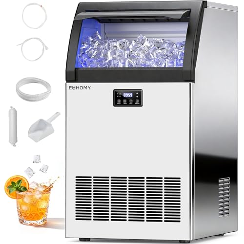 Commercial Gourmet Ice Maker (Polished Mirror)