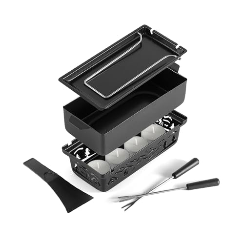 Tandem Candlelight Fondue & Raclette Set