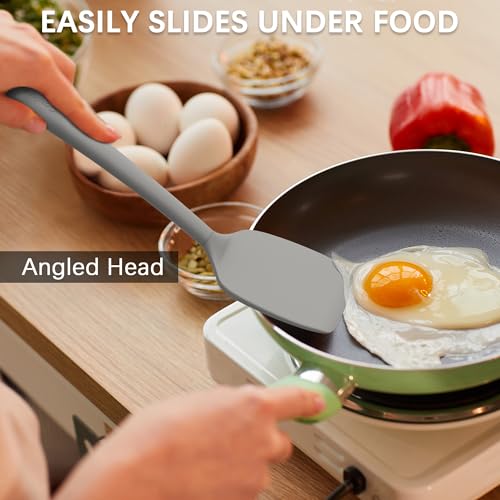 3 Pack Silicone Spatula Set (PureGray)