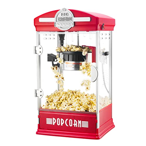 Popcorn Big Bambino 4oz Popcorn Machine (Red)
