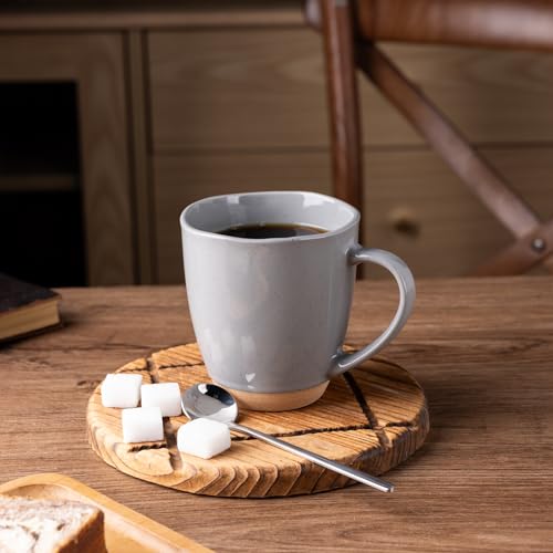 12oz Coffee Mugs set of 4 (Limestone / Set of 4)