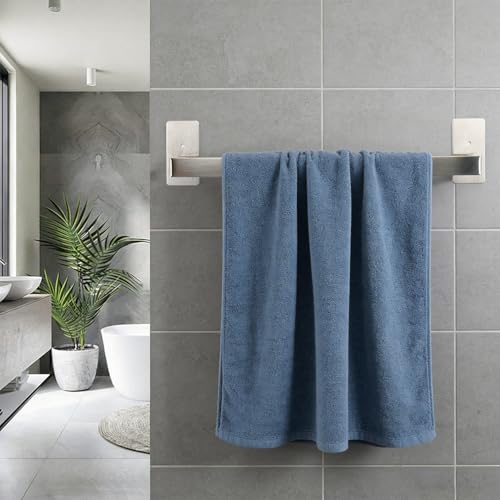 Bathroom Towel Bar Self Adhesive (Brushed Nickel / 16 IN)