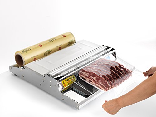 CW-500E, 20 Inch / 500 mm Hand Wrapping Machine Film Wrapper for Food Packaging, MADE IN KOREA