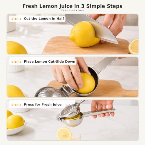 Ex Large Lemon Squeezer (Silver / Extra Large)