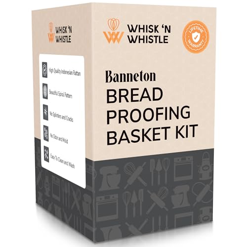 Complete Banneton Bread Proofing Basket Set