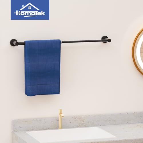 2 Pack Adjustable Towel Bar (2 Pack / Economical-matte Black)