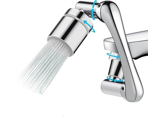 1080° Swivel Robotic Arm Faucet Extender Universal Sink Tap Aerator