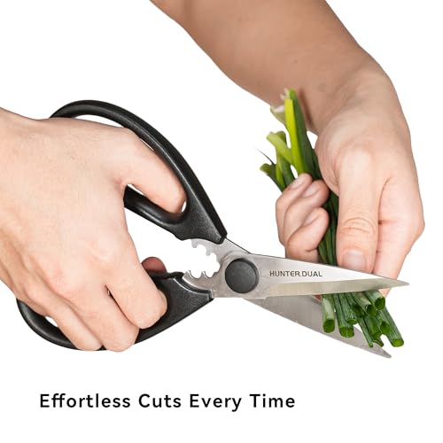 Kitchen Scissors for Food (Black / 8.26 Inch)