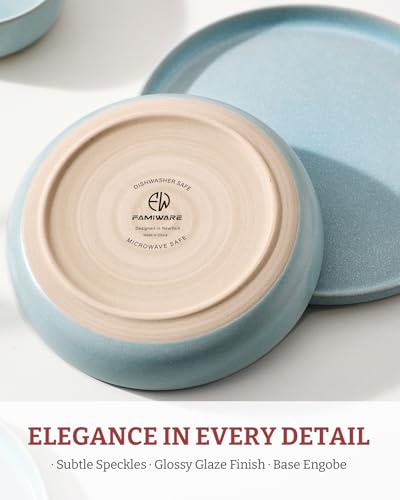 Milkyway 33 oz Pasta Bowls Set of 8 (Light Blue / Set of 8)