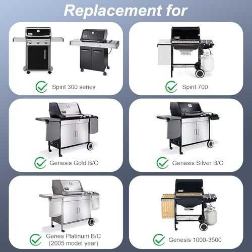 Grill Parts for Weber Spirit e310 (17.5" x 23.8" -7638 Spirit 300)