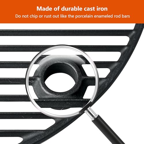 19.5" Cast Iron Round Grill Grate Grid for Pit Boss K24 (19.5" Cast Iron Round Grill Grate Grid)