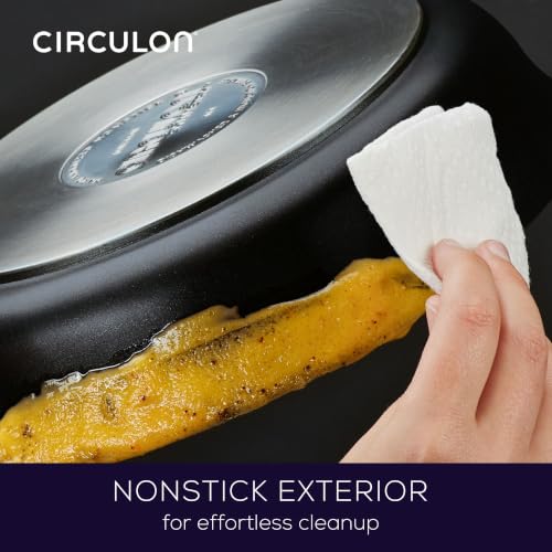 Symmetry Hard Anodized Nonstick Frying Pan Set (10" & 12" / Black)