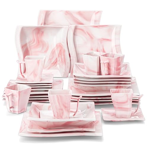Dinnerware Sets (30 Piece(Service for 6) / Pink)