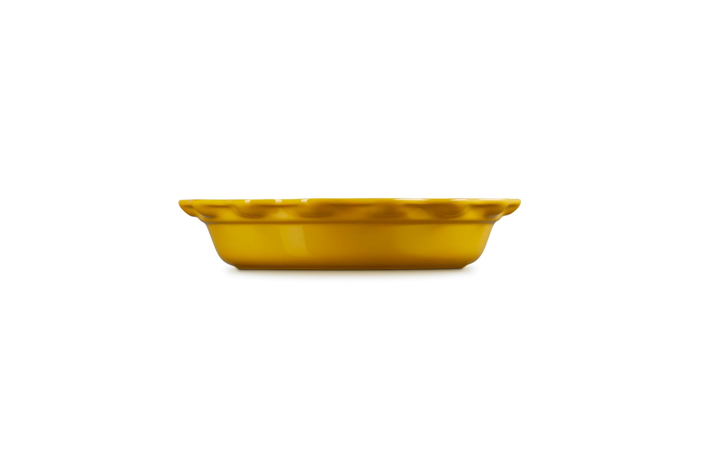 Stoneware Heritage Fluted Pie Dish (Nectar)