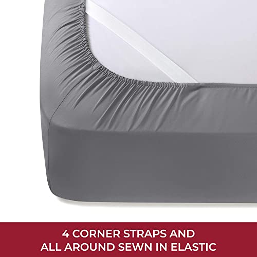 Iconic 4 Piece (1394 Gray / RV / Short Queen)