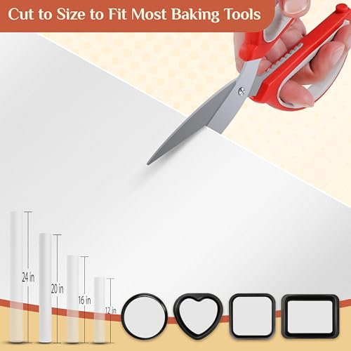 Silicone Baking Mat Roll (White / 72"L x 20"W)