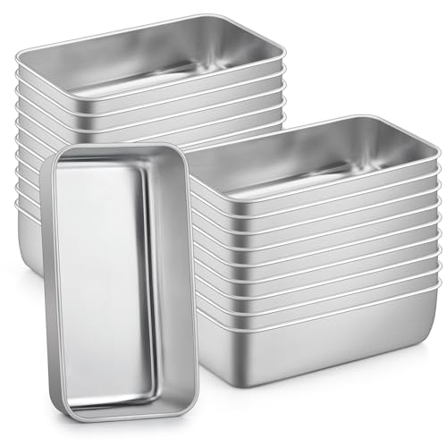 Loaf Pan 9 x 5 Inch Stainless Steel Bread Pan (Silver)
