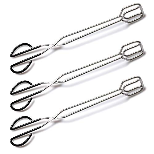 3Pcs 16 Inch Extra Long Stainless Steel Kitchen Scissor Tongs