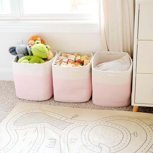 13x15x13 Kallax Storage Cubes (Off White & Mixed Pink / 15 x 13 x 13 (Kallax))