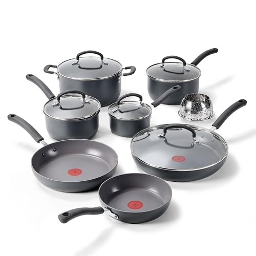 Ultimate Hard Anodized Nonstick Cookware Set (13 Piece)