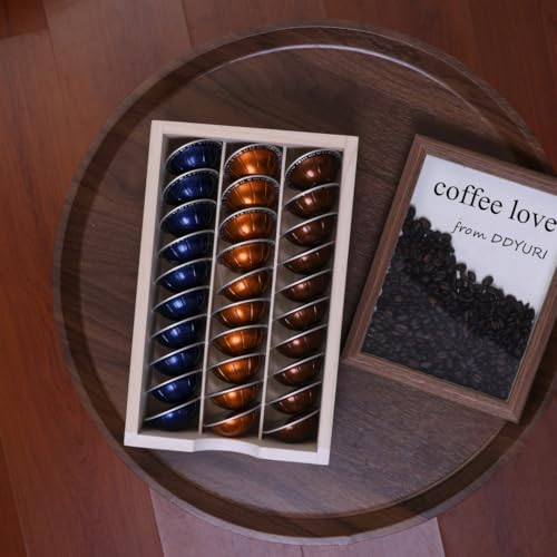 Coffee Pods Storage Drawer Holder for Capsules (HD-CF1D2C-DK-US)