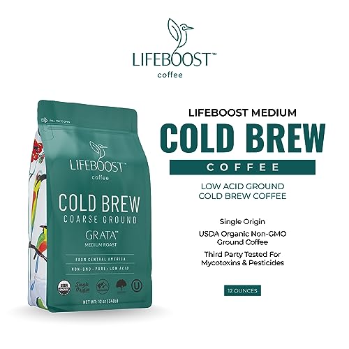 Low Acid Cold Brew Coffee (12 Ounce (Pack of 1))