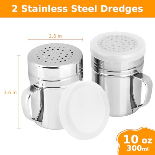 2pcs Stainless Steel Dredge (Medium-10oz)