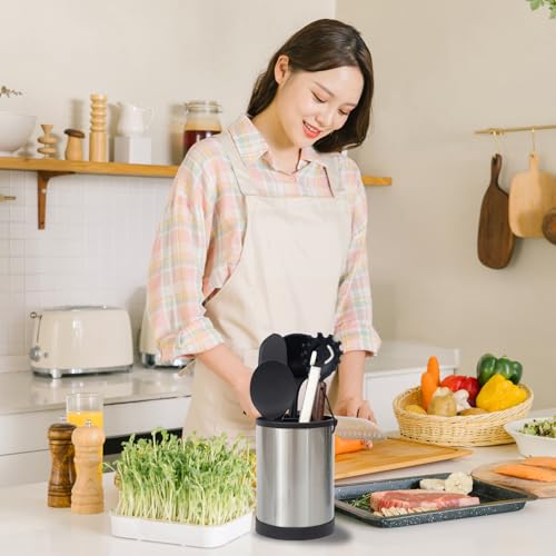 Stainless Steel Kitchen Utensil Holder