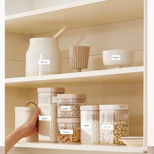 1000 Blank Removable Labels (White / 1 x 2 inches)