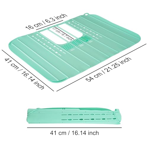 Sink Foldable Cover for Counter Space (Green)