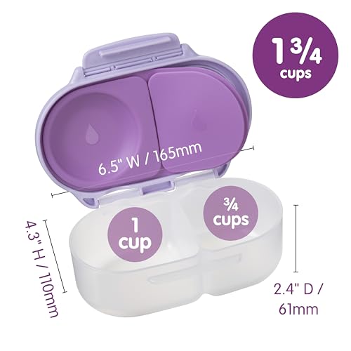 Snack Box Snack Containers for Kids (1-pack / Lemon Twist)