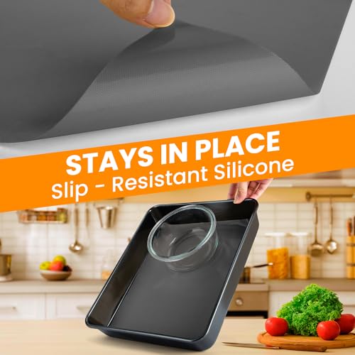 Silicone Baking Mat Roll (Gray / 16"L x 120"W)