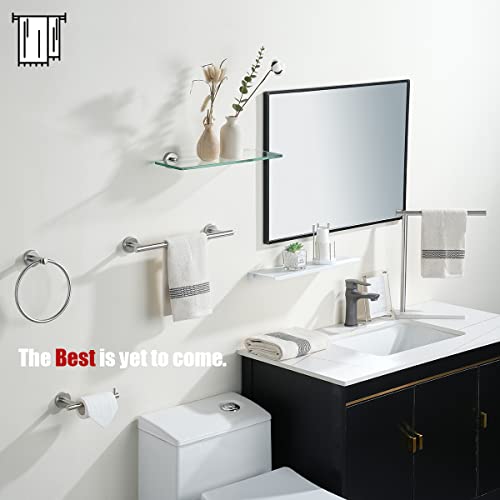 Towel Ring 304 Stainless Steel Hand Towel Holder for Bathroom (Brushed)