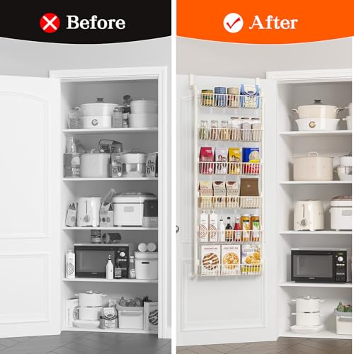 Over the Door Pantry Organizers and Storage