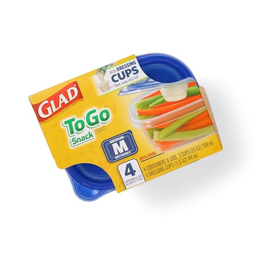 GladWare To Go Medium Rectangle Snack Containers (Rectangle / 24 oz - 24 Count)